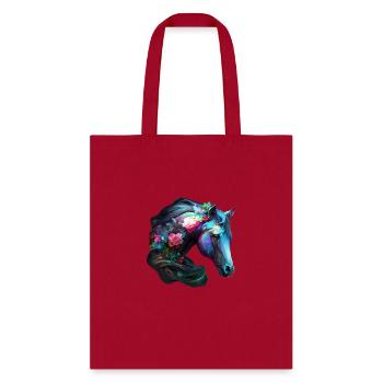 Irridecent Horse - Tote Bag - red - Front