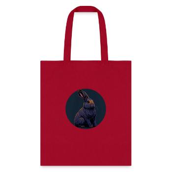 Easter Bunny - Tote Bag - red - Front