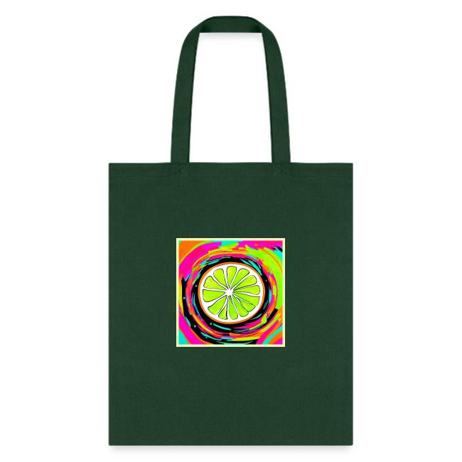 Lime Slice Pop Art