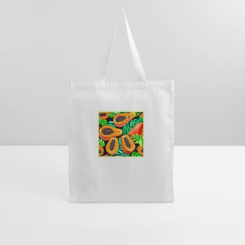 Papaya and Leaves Fresh Pattern - Tote Bag