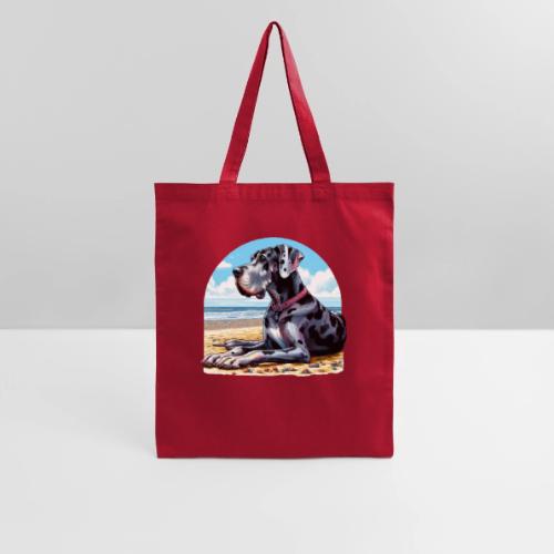Great Dane On The Beach - Tote Bag
