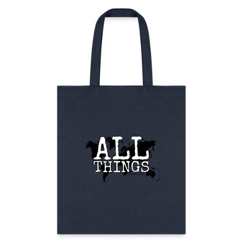 All Things World Map - Tote Bag