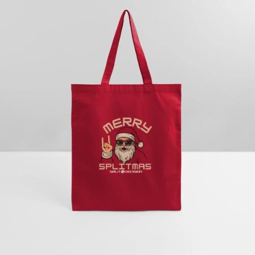 Rock Horn Santa - Split Decision - Merry Splitmas - Tote Bag