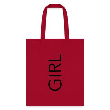 GIRL - Tote Bag - red - Front