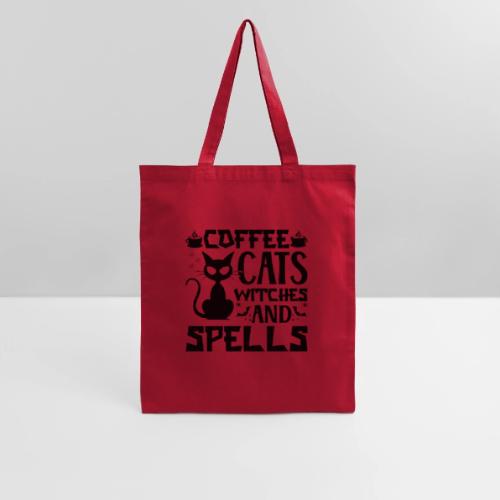 Coffee, Cats, Witches & Spells - Tote Bag
