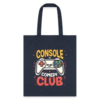 Gaming Console Comedy Club - Tote Bag - navy - Front