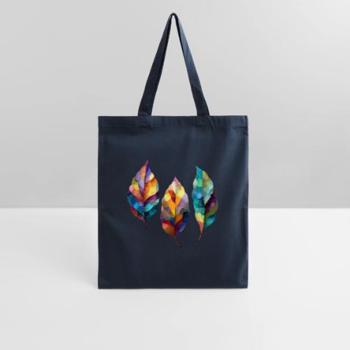 Art: Colorful Leaf Harmony - Tote Bag
