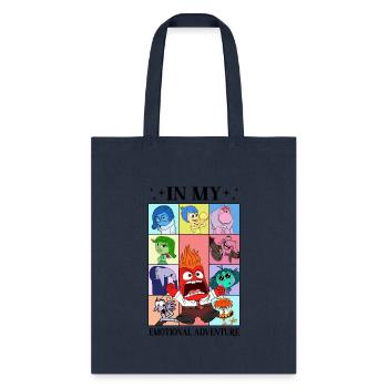 Feel Every Emotion Inside Out Emotional Adventure - Tote Bag - navy - Front