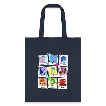 Feel Every Emotion Inside Out Emotional Feelings - Tote Bag - navy - Front