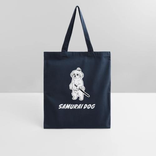 Samurai Maltese Katana Warrior Dog Tee - Tote Bag