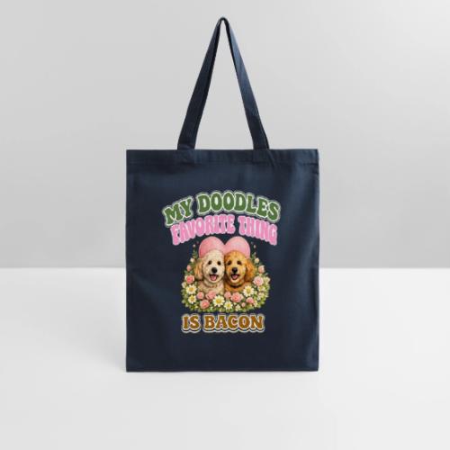 My Doodles Favorite Thing Is Bacon - Tote Bag
