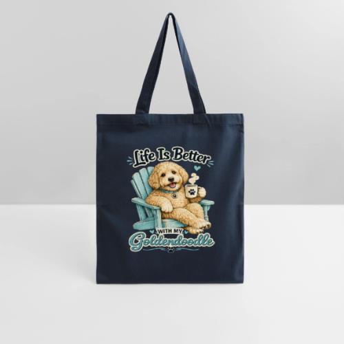 Life Is Better With My Goldendoodle - Tote Bag