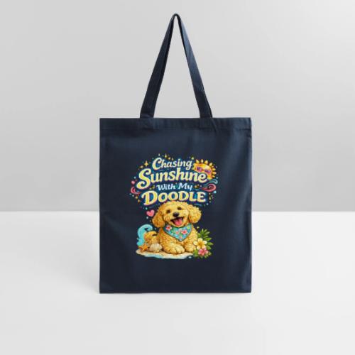 Chasing Sunshine With My Doodle - Tote Bag