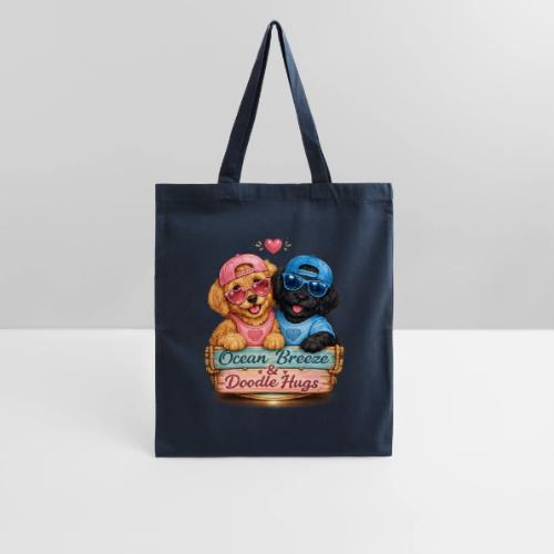 Ocean Breeze & Doodle Hugs - Tote Bag