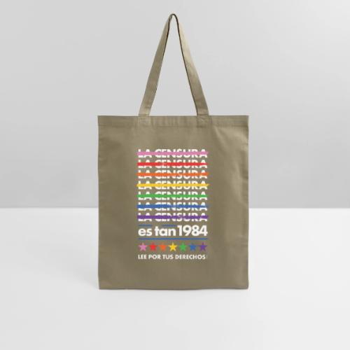 Censorship Is So 1984 (Rainbow/Spanish) - Tote Bag