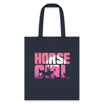Horse Horse Riding - Tote Bag - navy - Front