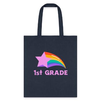 1st Grade - Tote Bag - navy - Front