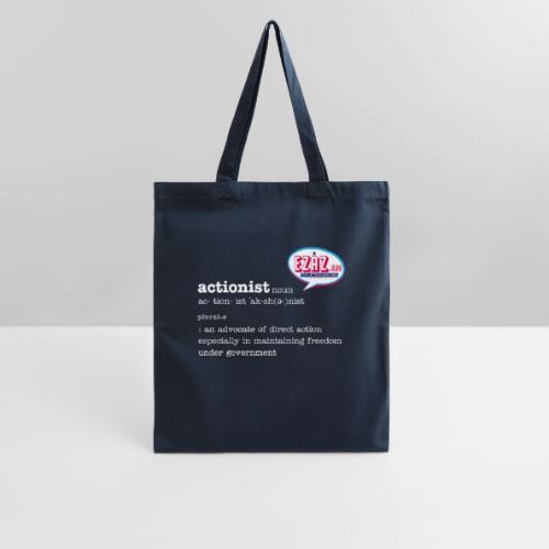 Actionist white ink - Tote Bag