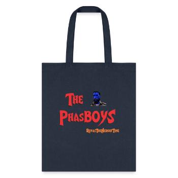 RoxasTheHeroofTime - Twitch logo - The PhasBOYS - Tote Bag - navy - Front