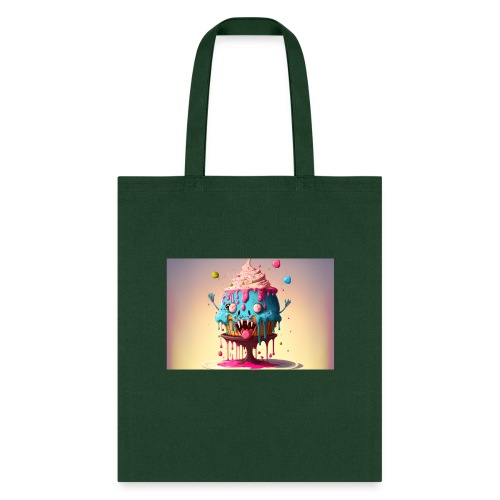 Cake Caricature - January 1st Dessert Psychedelia - Tote Bag