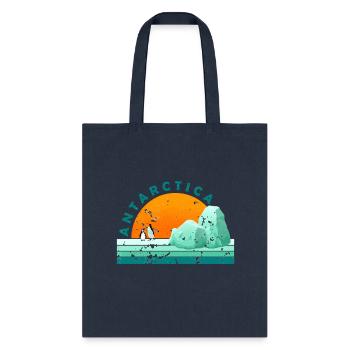 Antarctica - Tourist Vacation - Tote Bag - navy - Front