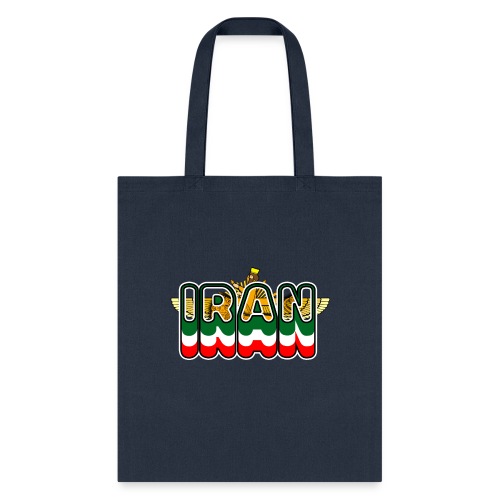 Iran Lion Sun Farvahar - Tote Bag