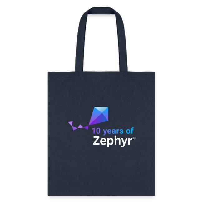 Zephyr 10th Anniversary Stacked Color Reverse