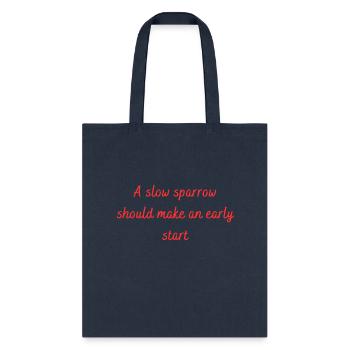 original - Tote Bag - navy - Front