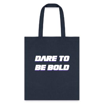 Dare to be Bold - Tote Bag - navy - Front