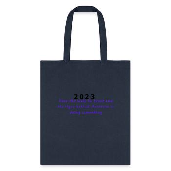 original - Tote Bag - navy - Front