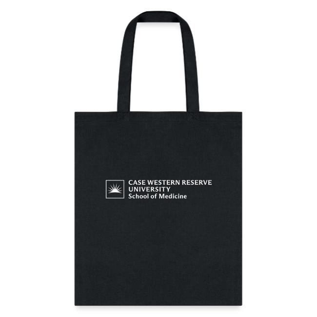 SOM Two Line Horizontal Primary Logo CWRU WHITE 1