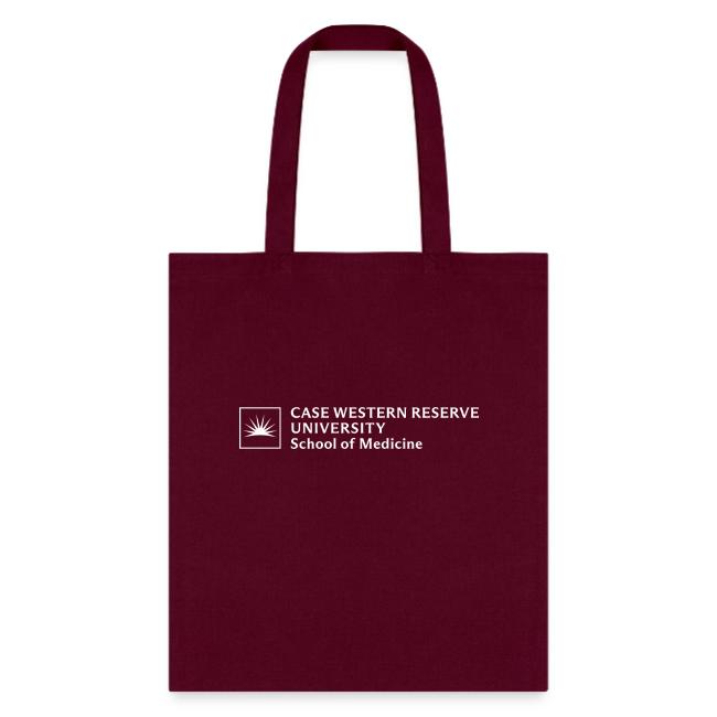 SOM Two Line Horizontal Primary Logo CWRU WHITE 1