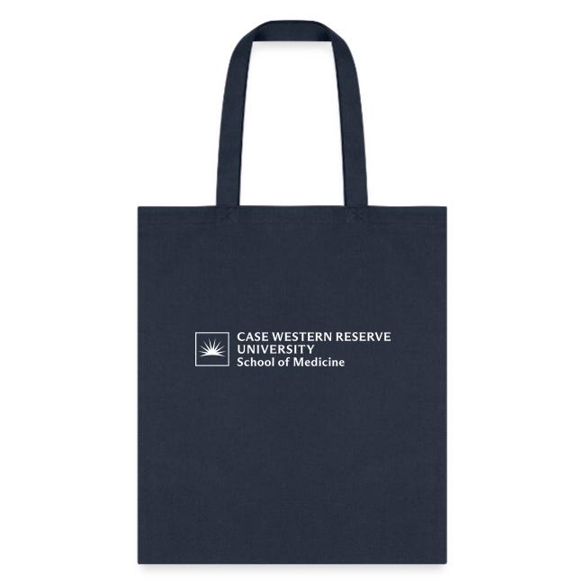 SOM Two Line Horizontal Primary Logo CWRU WHITE 1