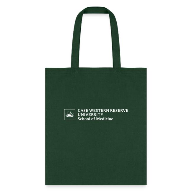 SOM Two Line Horizontal Primary Logo CWRU WHITE 1