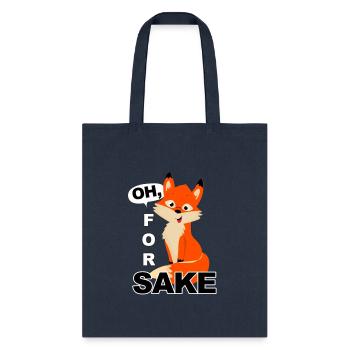 OH, FOR FOX SAKE - Tote Bag - navy - Front