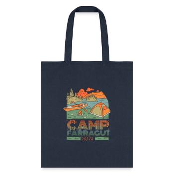 Camp Farragut Sandpoint Idaho - Tote Bag - navy - Front