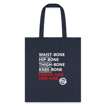 Bones - Tote Bag - navy - Front