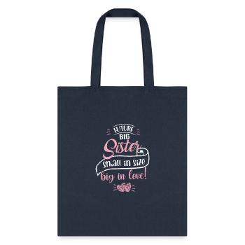 Sister Future Big Sister - Tote Bag - navy - Front