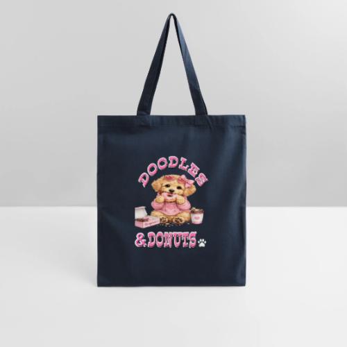 Doodles & Doughnut Cozy Dog Mom Design - Tote Bag