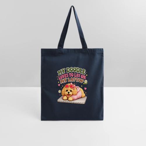 My Laptop Belongs to My Doodle - Tote Bag
