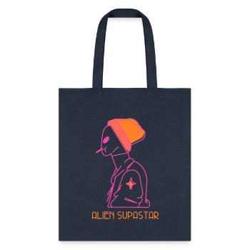 Alien Superstar - Tote Bag - navy - Front