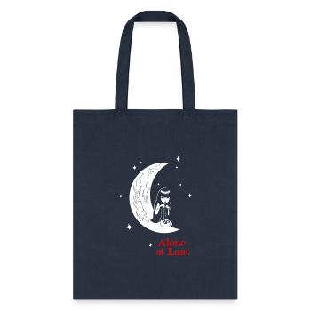 Alone at Last - Tote Bag - navy - Front