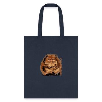I Love persian cat - Tote Bag - navy - Front
