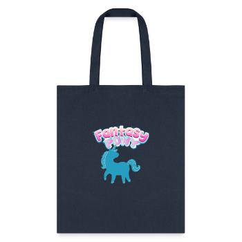 Harlow And Popcorn Merch Popcorn The Pony - Tote Bag - navy - Front