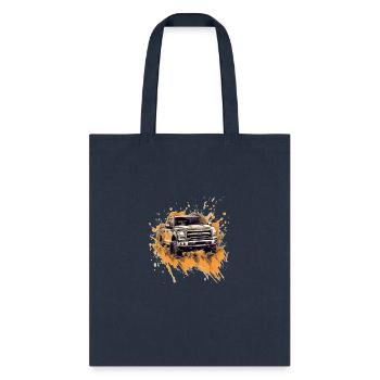F150 Mud Puddle - Tote Bag - navy - Front