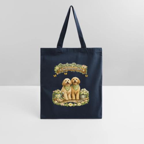 Garden Days & Goldendoodles Cozy Dog Lovers Design - Tote Bag