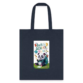 Back to school bliss - Tote Bag - navy - Front