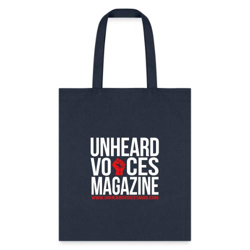 Unheard Voices Magazine with fist - Tote Bag
