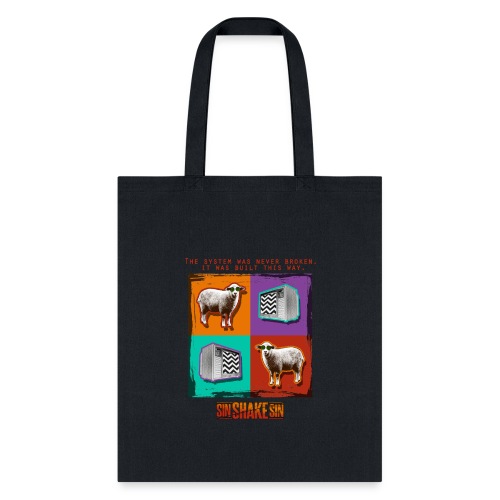 Sheep TV (The System Was Never Broken) - Tote Bag