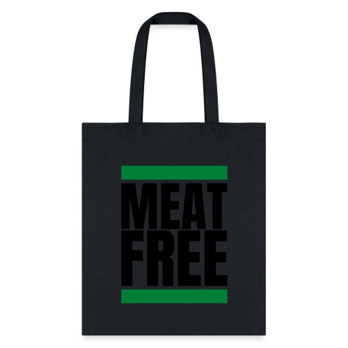 MEAT FREE | Vegan Bodybuilding Vegan Straight Edge - Tote Bag